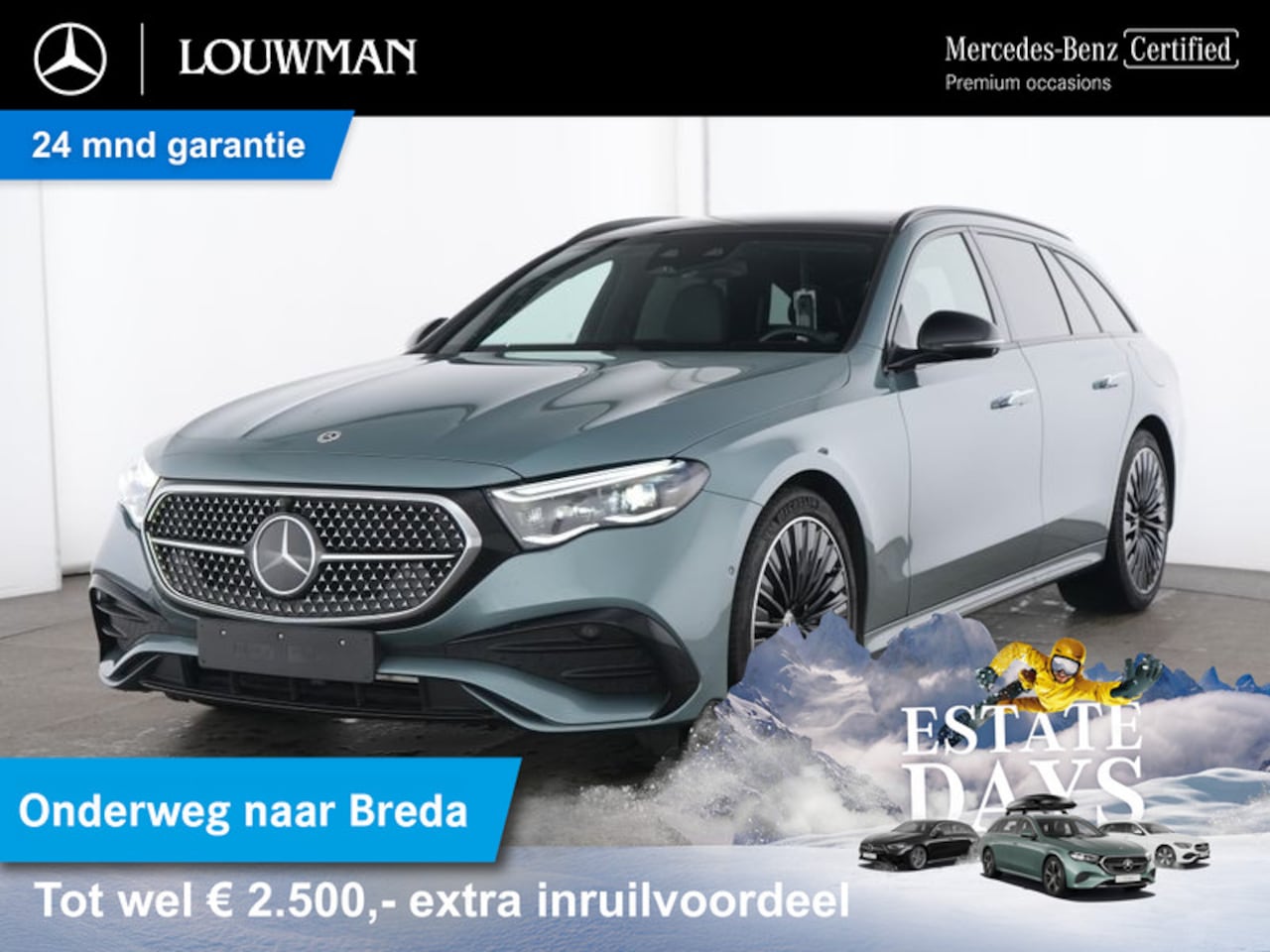Mercedes-Benz E-klasse Estate - 300 e AMG Plug-In Hybride AMG Line | Night Pakket | Rijassistentiepakket plus | MBUX Super - AutoWereld.nl