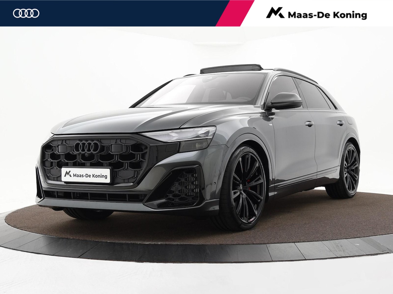 Audi Q8 - 55 TFSI e quattro Pro Line S 394 PK · B&O Premium 3D · Vierwielbesturing · Assist parking - AutoWereld.nl