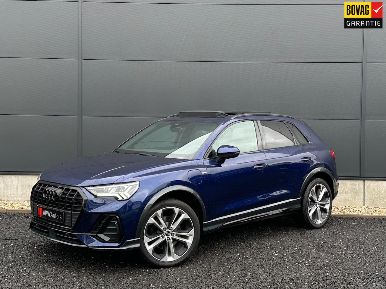 Audi Q3 - 45 TFSI e S edition Panodak | Clima | Navi |Elekt. Stoelen | Stoelverwarming - AutoWereld.nl