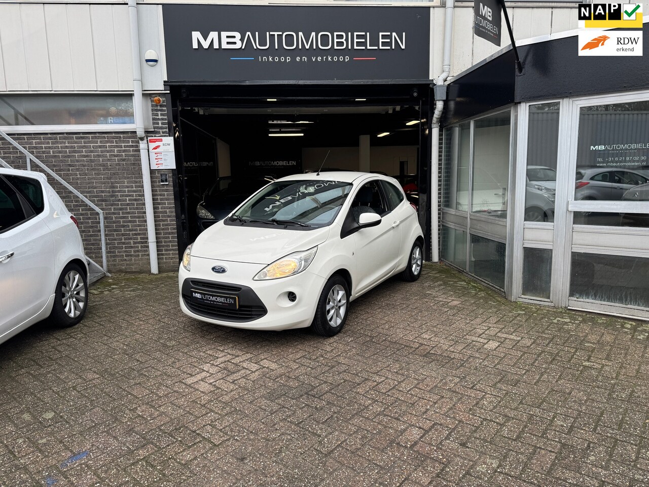 Ford Ka - 1.2 Cool & Sound start/stop/Airco/Nap/Apk/Distributie-Vervangen!! - AutoWereld.nl