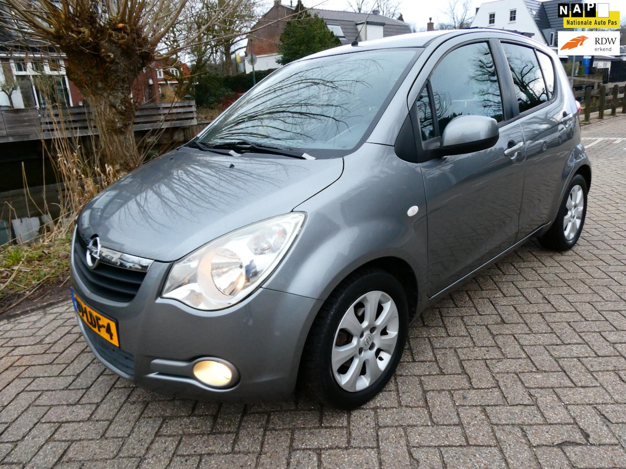 Opel Agila - 1.2 Edition 4-Cilinder 86pk Airco Trekhaak157.000km. Hoge instap - AutoWereld.nl