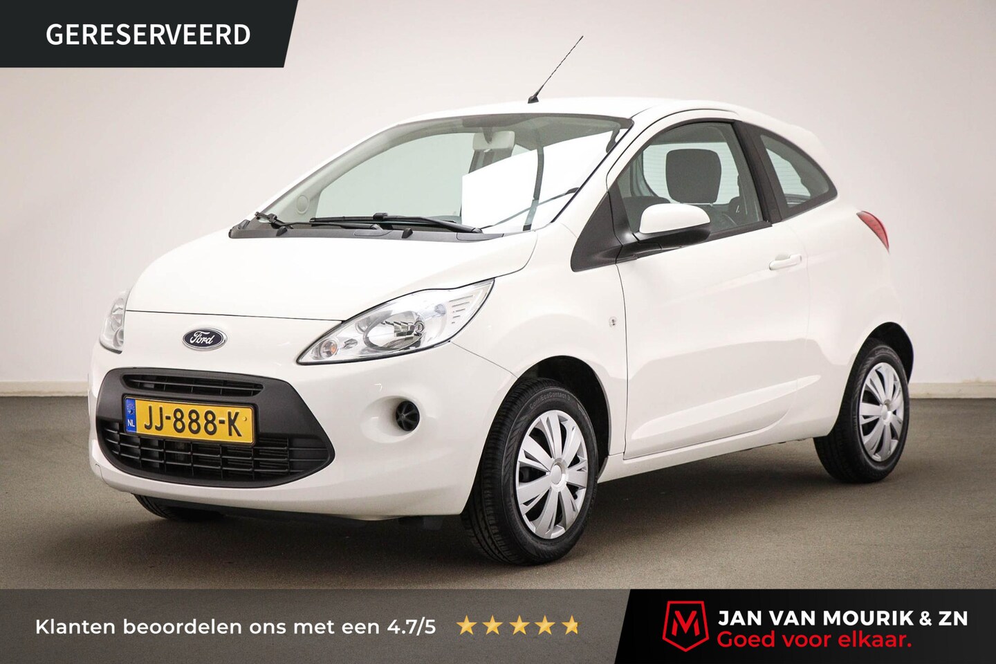 Ford Ka - 1.2 Style start/stop | 5288 KM | TECHNOLOGY PACK | BLUETOOTH | AIRCO - AutoWereld.nl