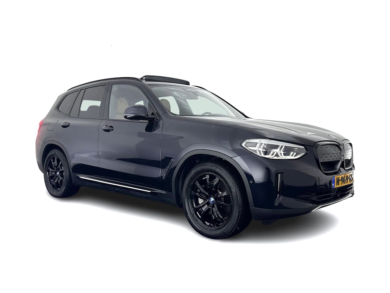 BMW iX3 - High Executive 80 kWh [ 3-Fase ] {SOH-96%} (INCL-BTW) Aut. *PANO | HEAD-UP | LEATHER | HAR - AutoWereld.nl