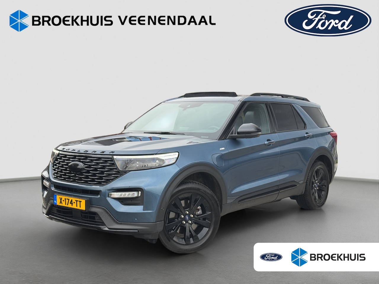 Ford Explorer - 3.0 V6 PHEV ST-Line 457pk | Panoramadak | Massage | 7-persoos | Airco (automatisch) | Appl - AutoWereld.nl