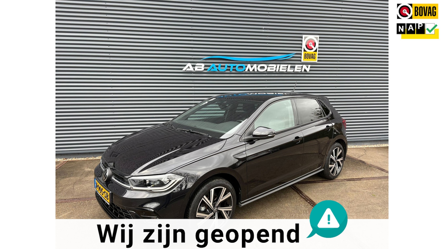 Volkswagen Polo - 1.0 TSI R-LINE/ AUTOMAAT/ STOELVERWARMING/ CAMERA - AutoWereld.nl