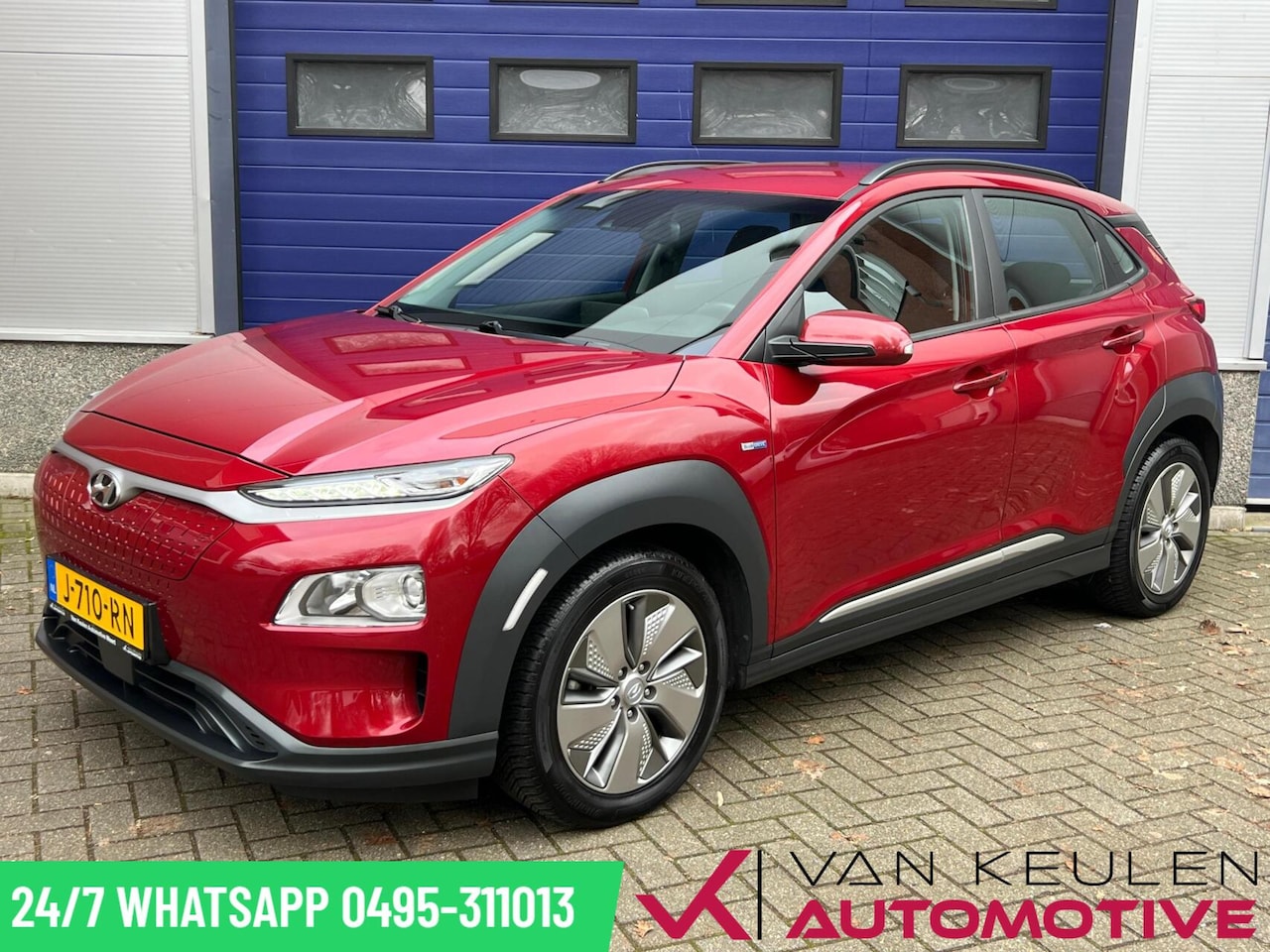 Hyundai Kona Electric - EV 64 kWh l 3-fase l 100% SOH! 500 KM Range l - AutoWereld.nl