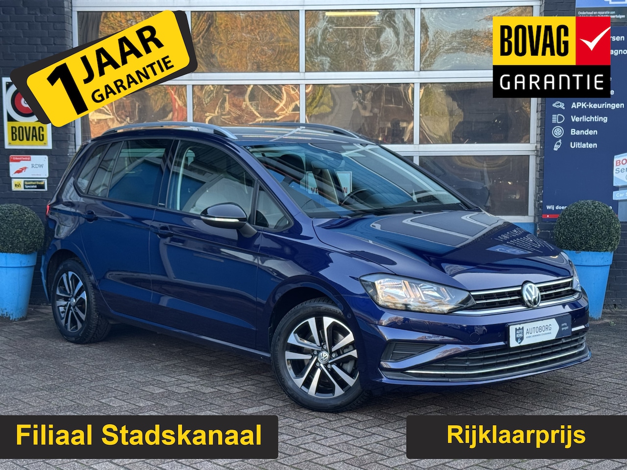Volkswagen Golf Sportsvan - 1.5 TSI ACT Highline GRATIS Afleverpakket! | Adaptive Cruise | Stoelverwarming | - AutoWereld.nl