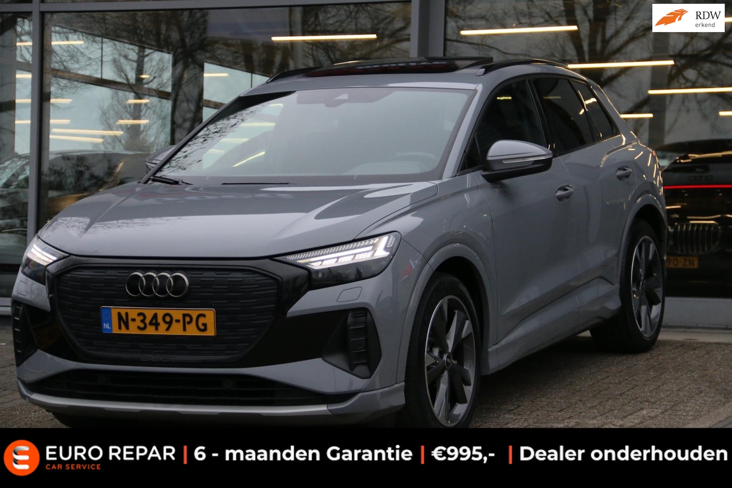 Audi Q4 e-tron - 35 Launch edition Advanced Plus 55 kWh PANO-DAK! - AutoWereld.nl