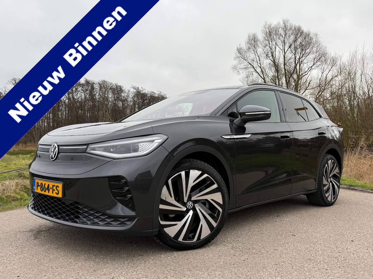 Volkswagen ID.4 - GTX 4Motion 77 kWh 300 PK Automaat / HUD / Panoramadak / H-Leder / Camera / Navi / Stoelve - AutoWereld.nl