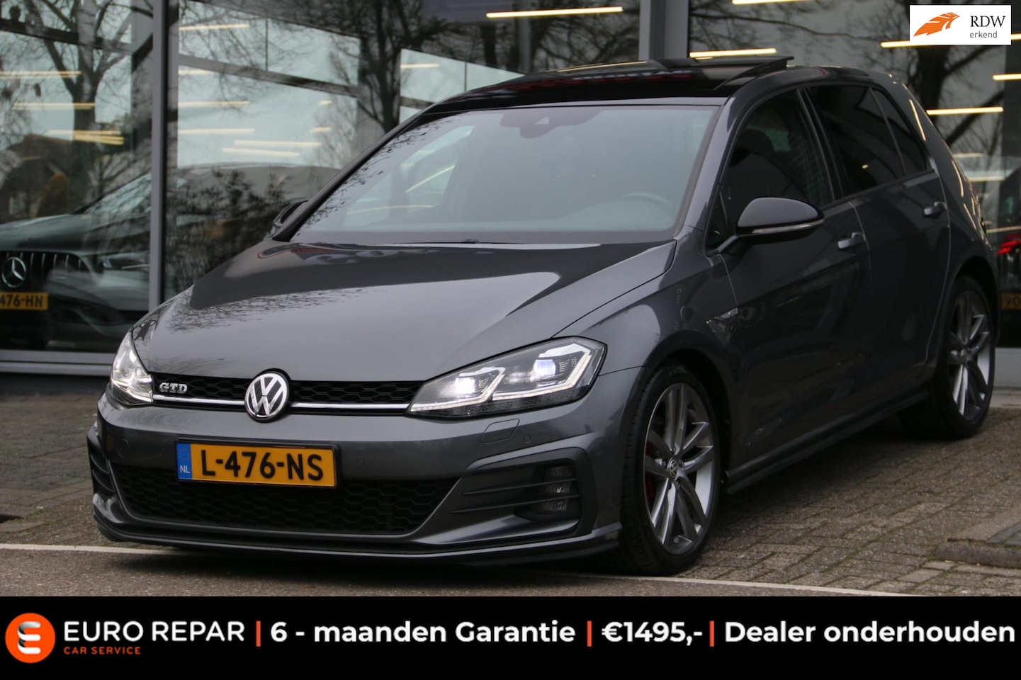 Volkswagen Golf - 2.0 TDI GTD FACE LIFT PANO-DAK AUTOMAAT! - AutoWereld.nl