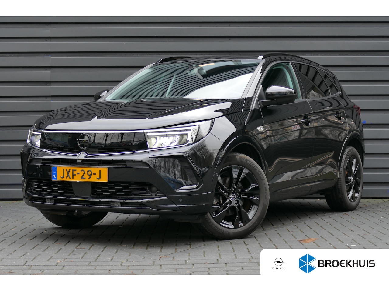 Opel Grandland - 1.2 TURBO 130PK GS AUTOMAAT / NAVI / LED / PDC / 18''LMV / CAMERA / CRUISECONTROL / WINTER - AutoWereld.nl