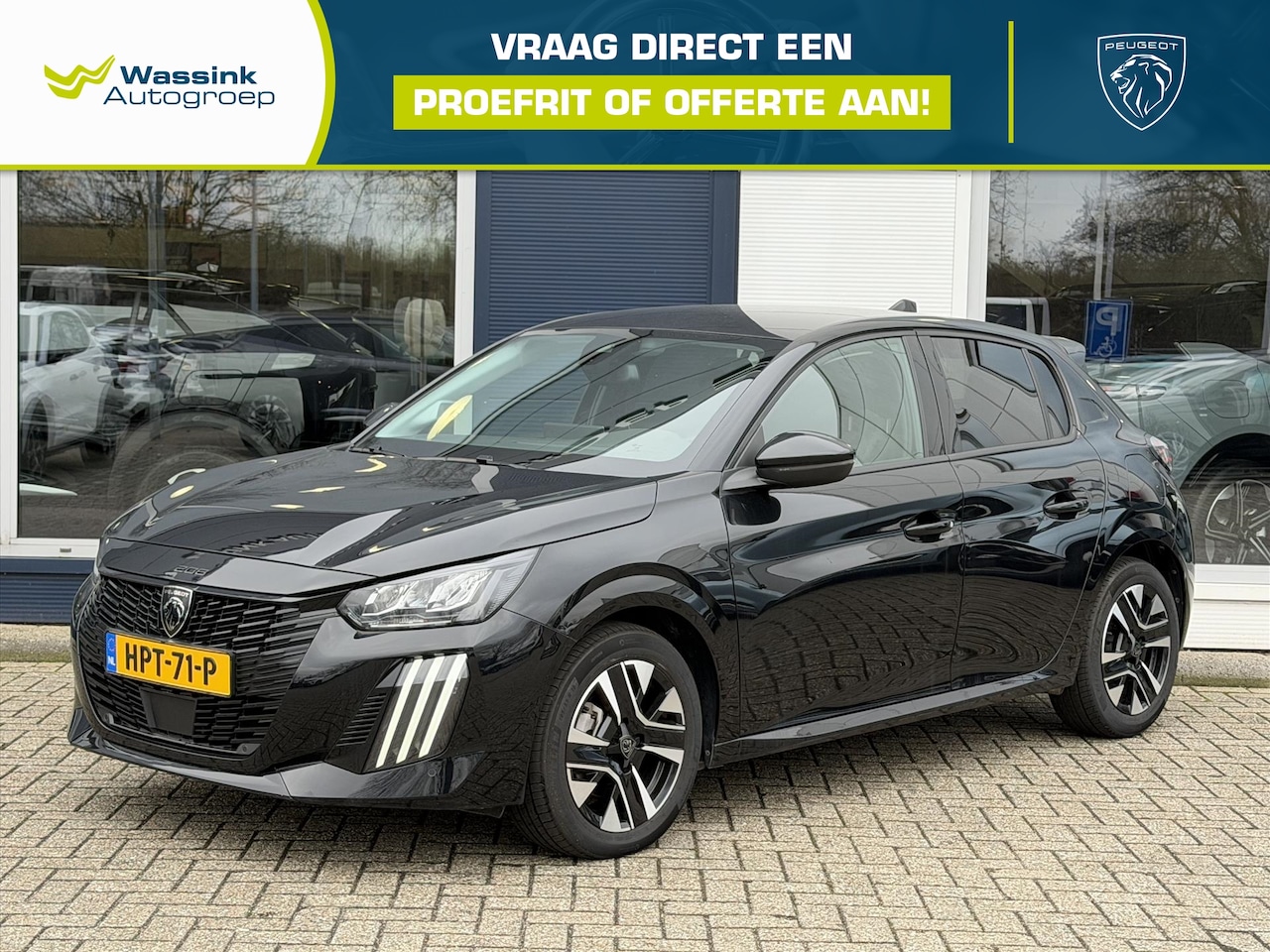 Peugeot 208 - | WINTERSALE | 1.2 Hybrid 100 Automaat Allure I DAB I Stoelverwarming I Carplay I Navigati - AutoWereld.nl