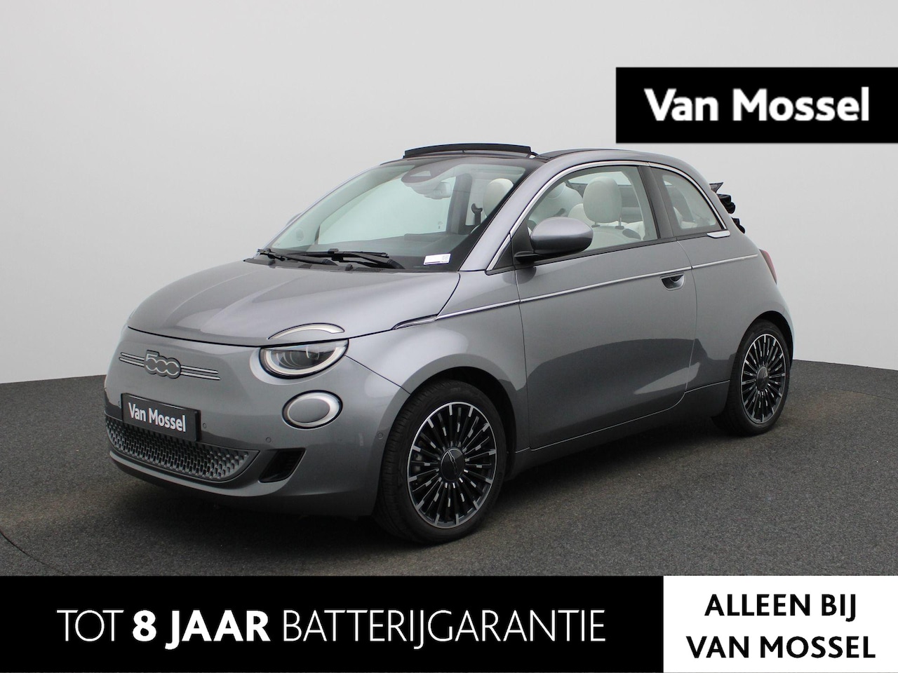 Fiat 500 C - 500e 42 kWh La Prima |BTW |AUTOMAAT |Electrische Cabriotop |WLTP 310KM |Achteruitrijcamera - AutoWereld.nl