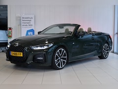 BMW 4-serie Cabrio - 420i High Executive M-Sport | NL-Auto | Sanremo Grün | Cruise Control | Stoel/Stuur + Nekv