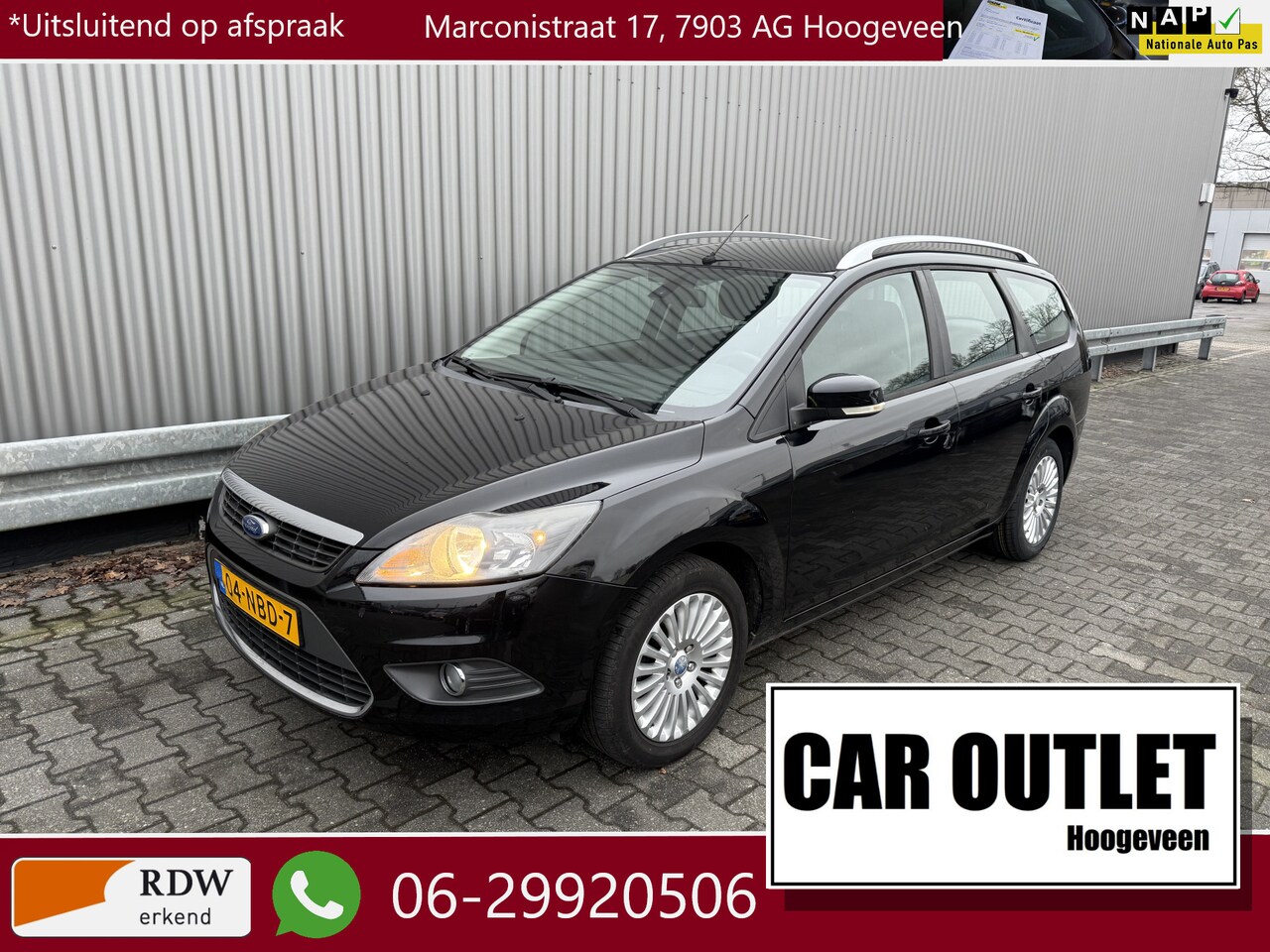 Ford Focus Wagon - 1.8 Limited Flexi Fuel Nw APK Navi Clima --Inruil Mogelijk-- - AutoWereld.nl