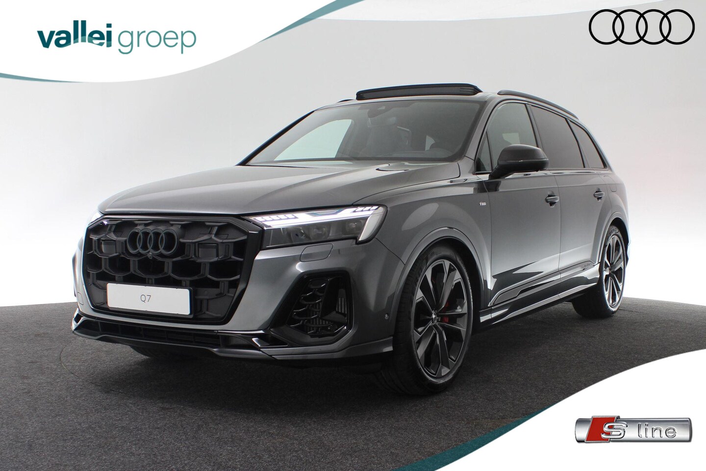 Audi Q7 - Pro Line S Competition 60 TFSI e 490 pk quattro | Assistentie. plus, remote park | Dinamic - AutoWereld.nl