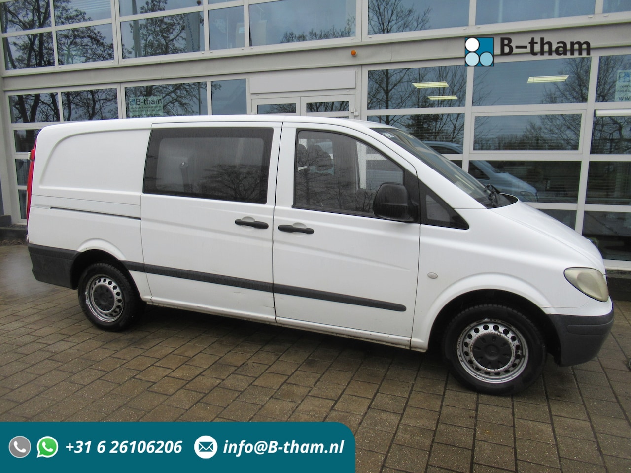 Mercedes-Benz Vito - 109 CDI 320 L. DOKA Dubbelcabine AIRCO C Am.st - AutoWereld.nl