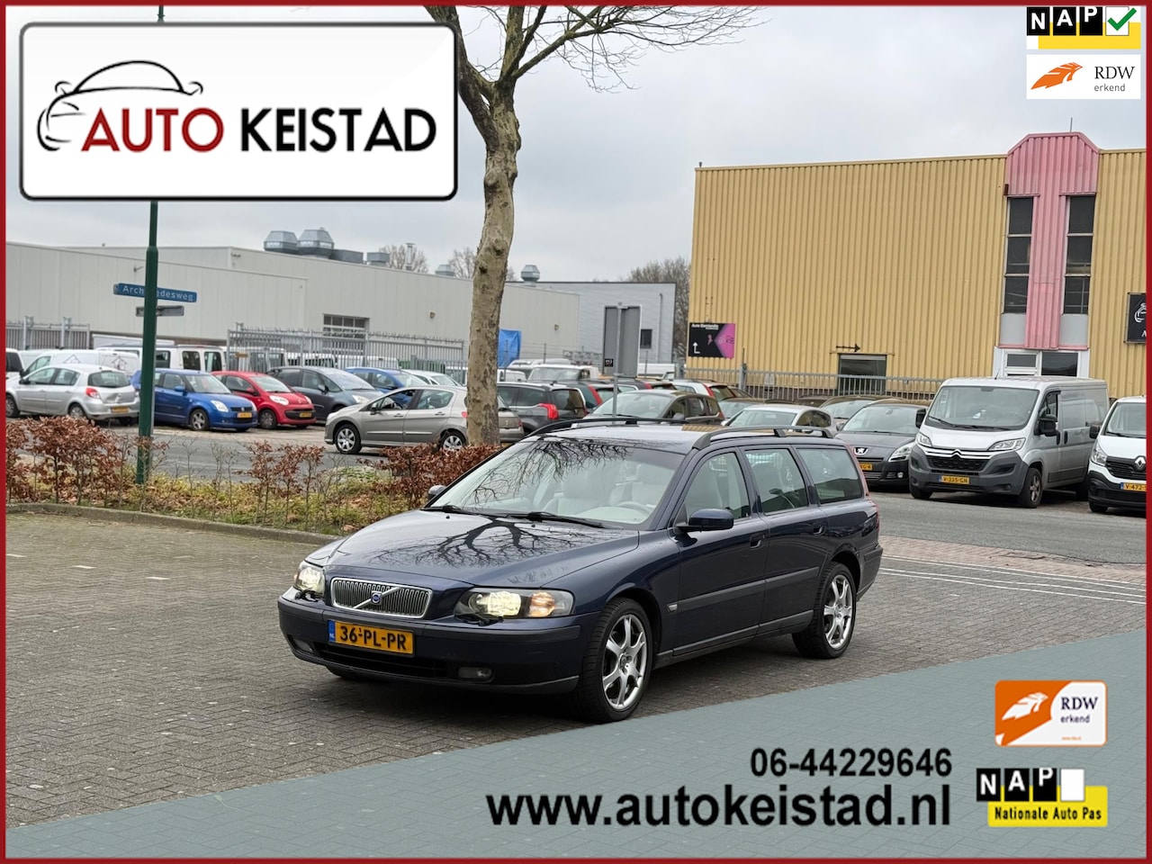 Volvo V70 - 2.4 170PK AUTOMAAT LPG/G3 XENON/LEDER/CLIMA! SUPER STAAT! - AutoWereld.nl
