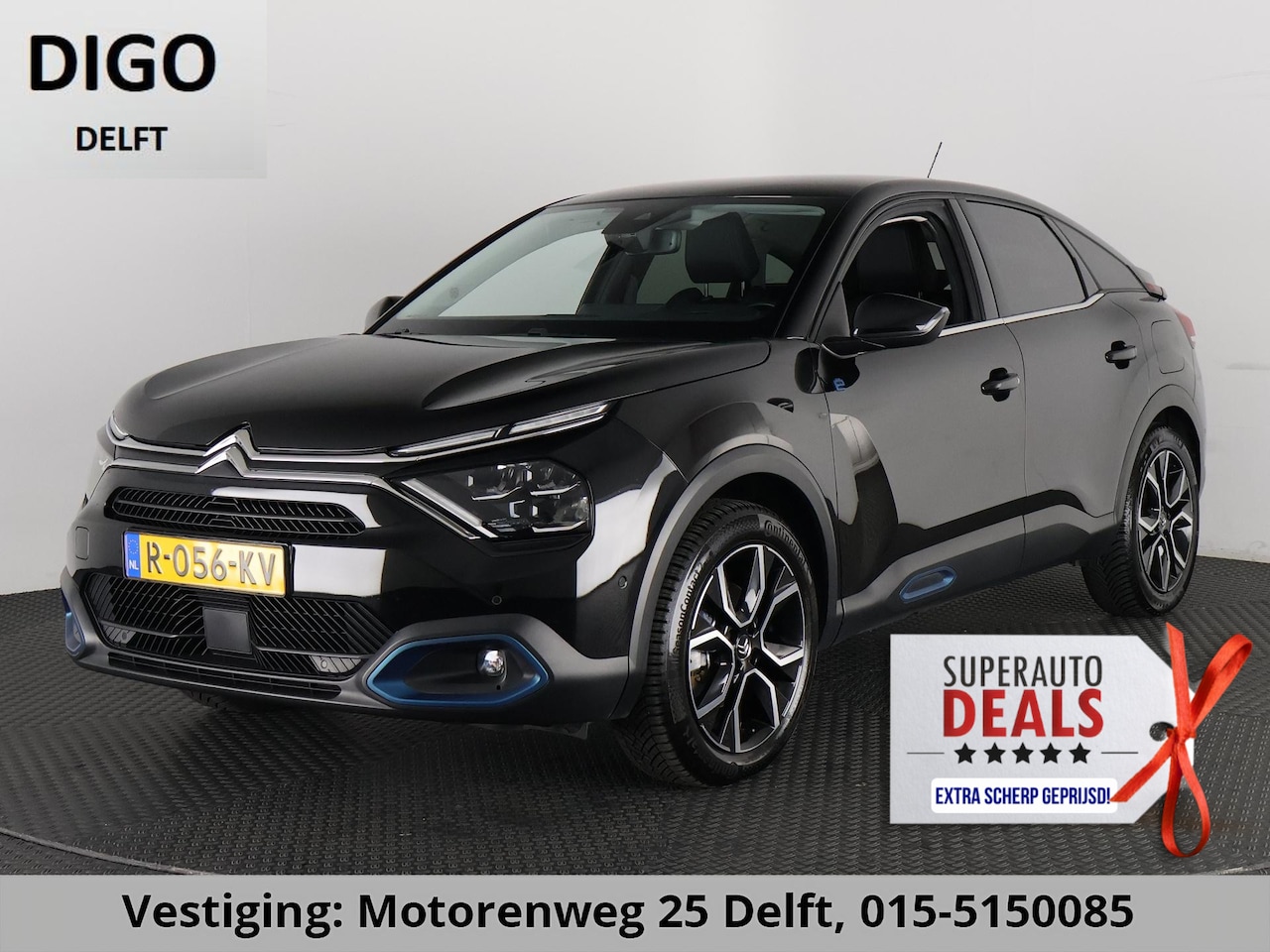 Citroën Ë-C4 - SHINE ACCU 95%! BEREIK WLTP 349 GARANTIE 9-2032* PDC V+A . CAMERA .BSM. APPLE CARPLAY & AN - AutoWereld.nl