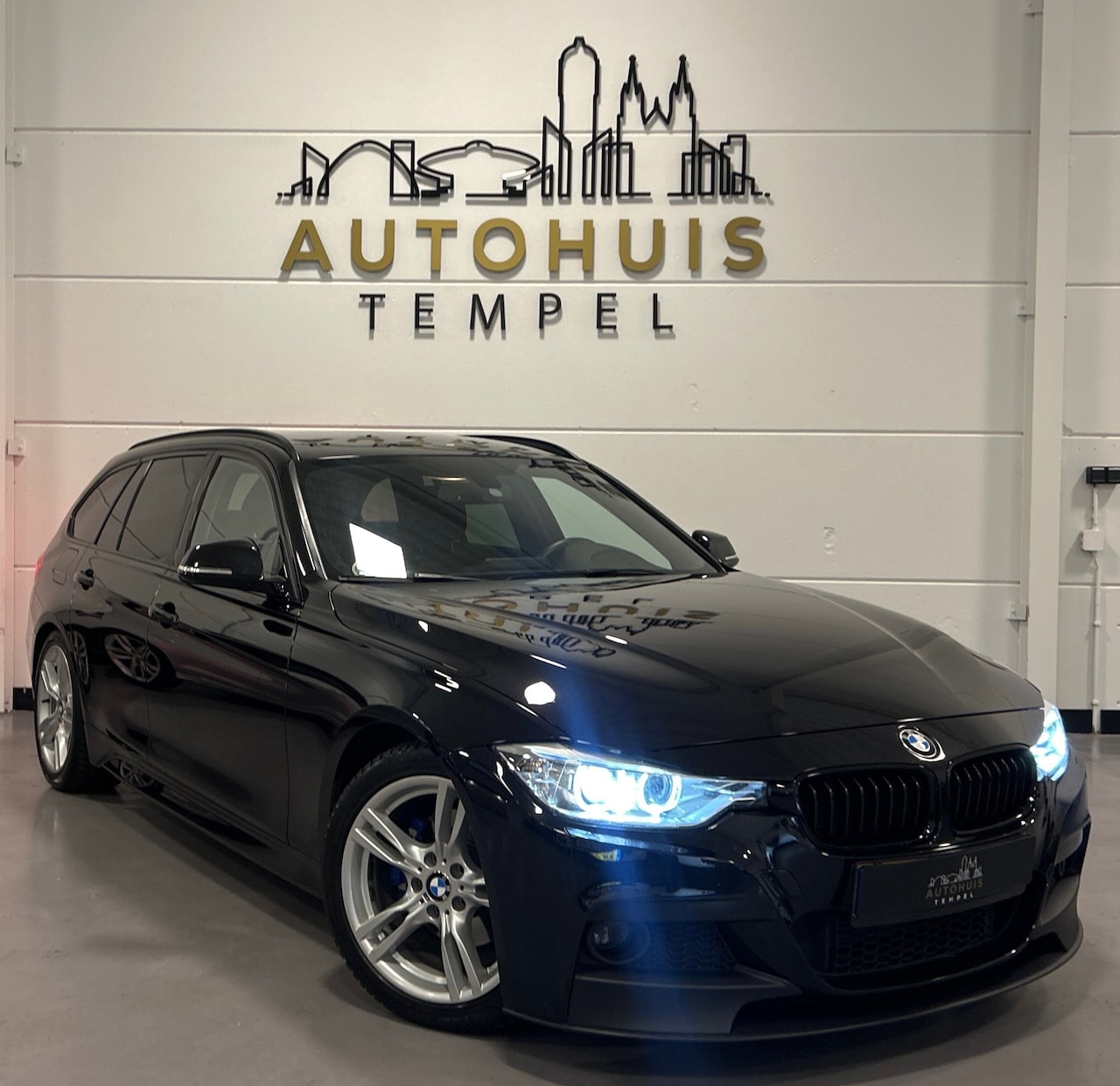 BMW 3-serie Touring - 320d High Executive M Pakket Navi Pdc Led Stoelverwarming Climate Alcantara Nwe APK - AutoWereld.nl