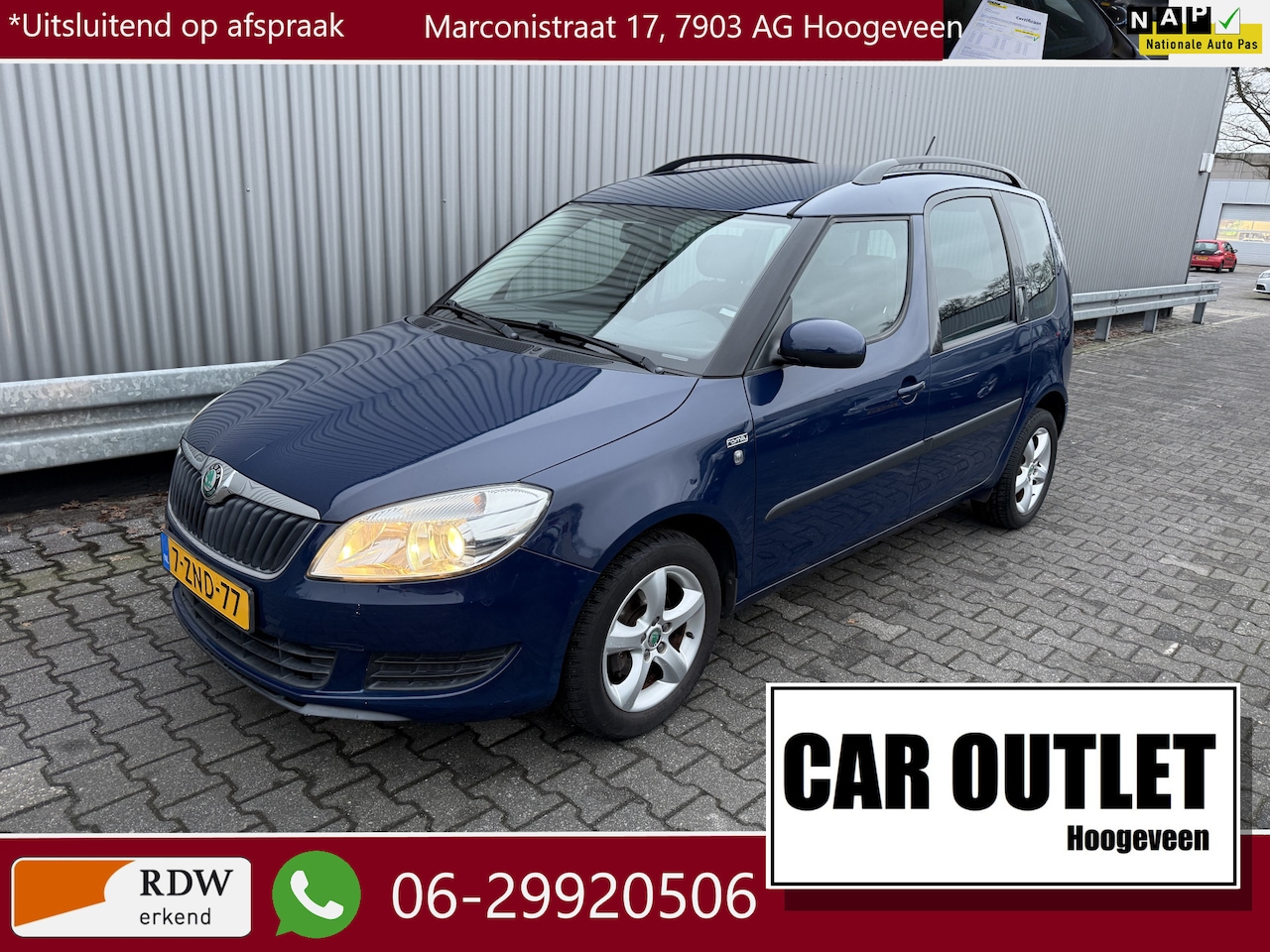 Skoda Roomster - 1.2 TSI Ambition Airco 77Dkm! Nw APK --Inruil Mogelijk-- - AutoWereld.nl