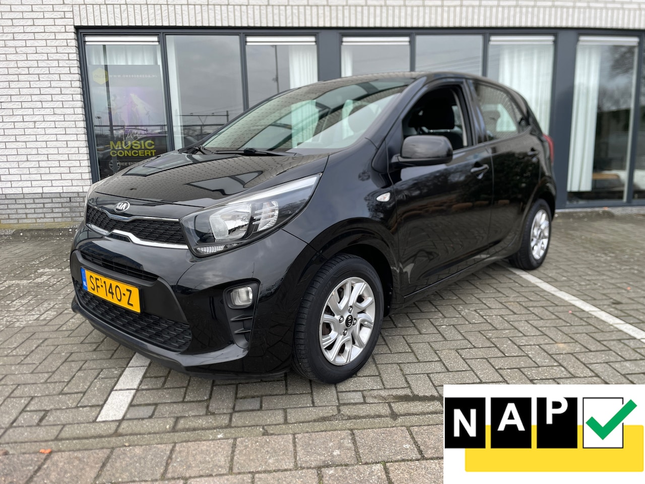 Kia Picanto - 1.2 CVVT DynamicPlusLine Navi Cruis Lm Velgen - AutoWereld.nl