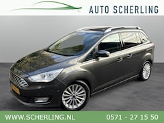 Ford Grand C-Max - 1.0 125pk 7-Persoons Tit. Navi, Carplay, Trekhaak, 1e Eigenaar