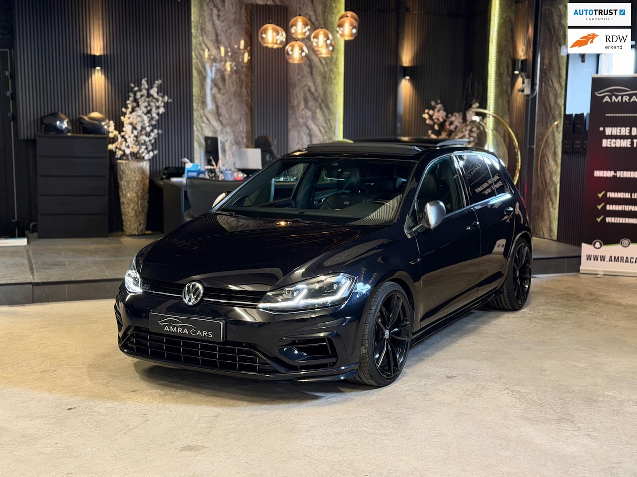 Volkswagen Golf - 2.0 TSI 4Motion R|AKRA|PANO|LEDER|MEMORY|FULL! - AutoWereld.nl