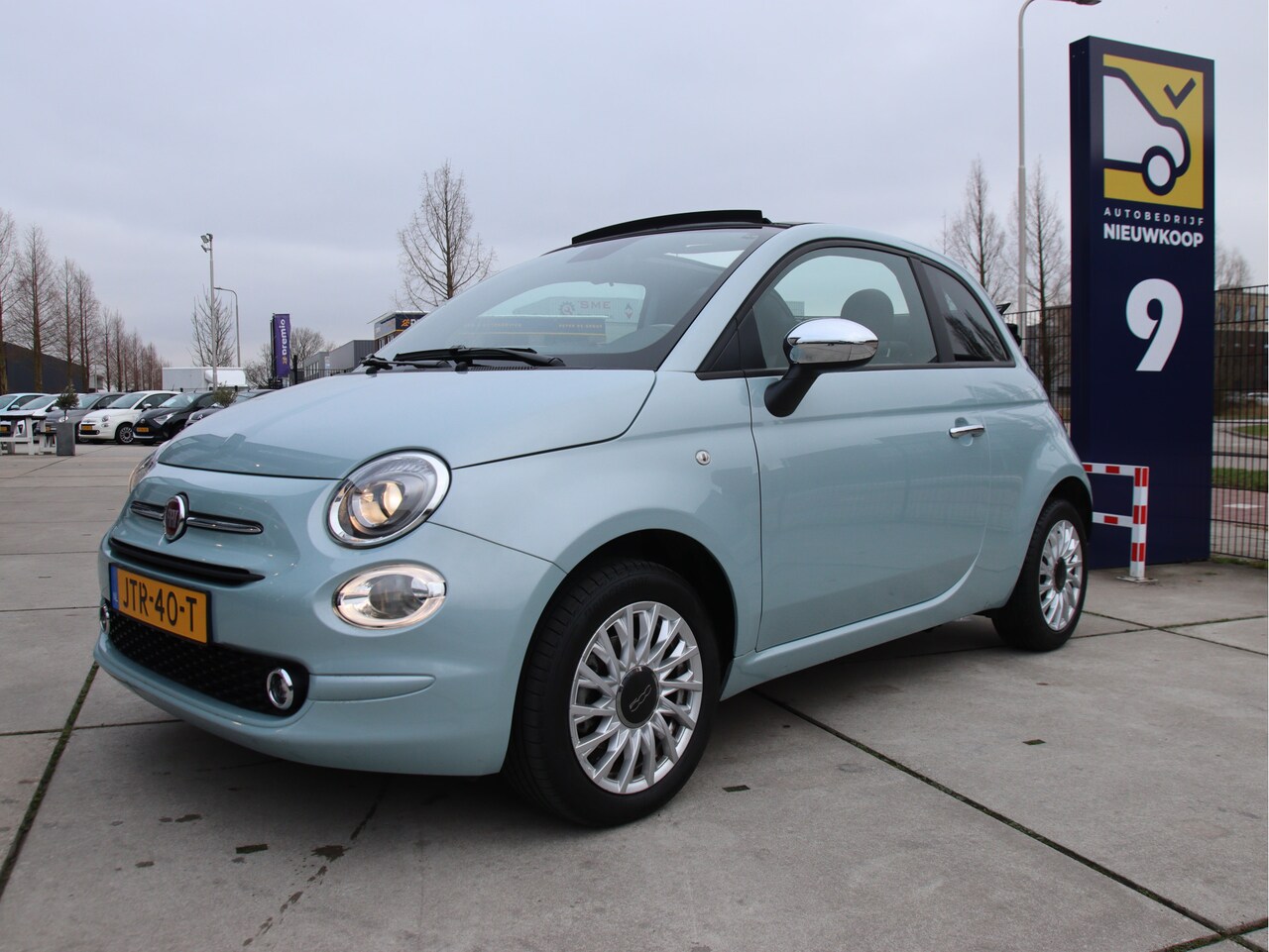 Fiat 500 C - 1.0 Hybrid Cabrio Carplay, Vitueel, Clima, Cruise Nieuwstaat! Prijspakker! - AutoWereld.nl