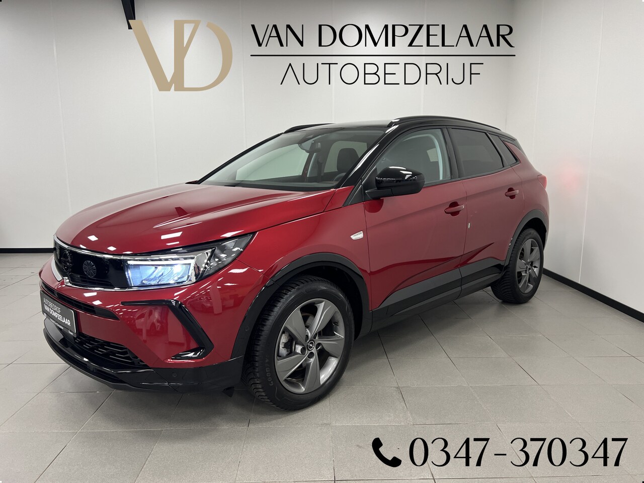 Opel Grandland - 1.2 TURBO GS-LINE 130PK / AUTOMAAT / NAVI / STOEL-STUURVERW. / - AutoWereld.nl