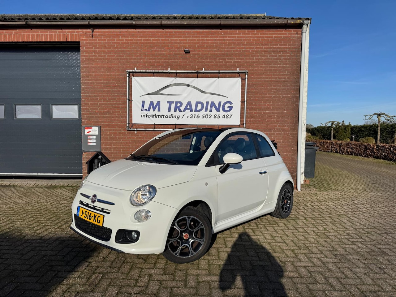 Fiat 500 C - 1.2 500S CABRIO LMV AIRCO DIGITAAL DASHBOARD 2 SLEUTELS + BOEKJES - AutoWereld.nl