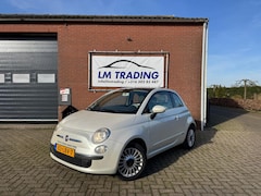 Fiat 500 - 1.2 Lounge AUTOMAAT AIRCO LMV GLAZEN-DAK NAP