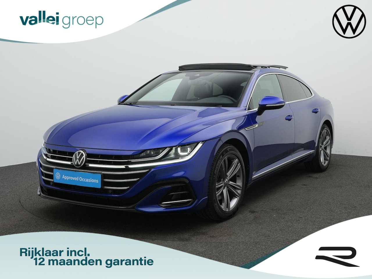 Volkswagen Arteon - 2.0 TSI 190 pk DSG R-Line Business+ | Panoramadak | Trekhaak | Leder/alcantara | Stuur-/ac - AutoWereld.nl