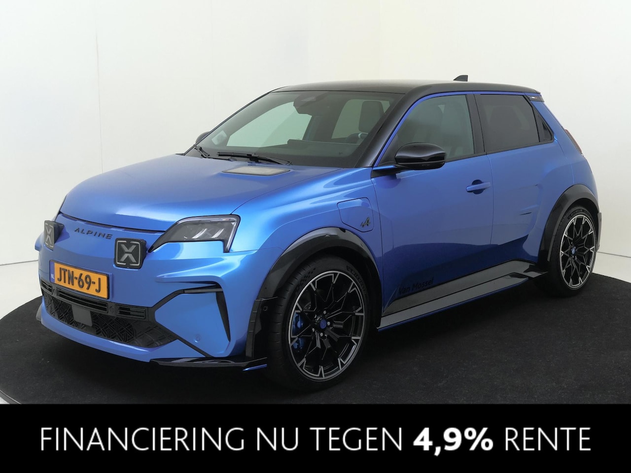 Alpine A290 - GTS 52 kWh | Lichtmetalen velg 19'' SNOWFLAKE met semi-diamant effect | Pack Driving | Blu - AutoWereld.nl