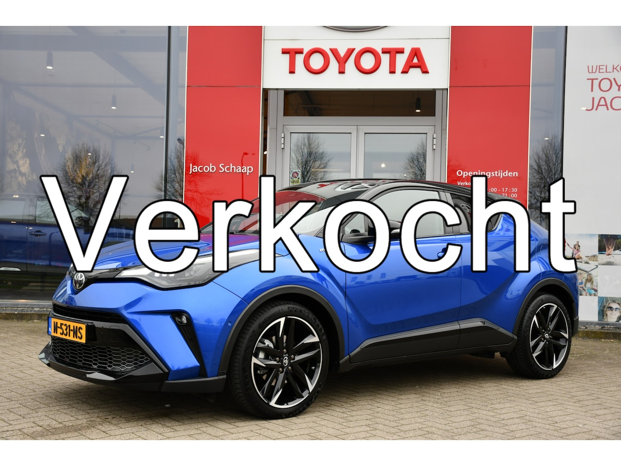 Toyota C-HR - 2.0 Hybrid GR-Sport Automaat 184pk | Apple Carplay/Android Auto | Stoelverwarming | Dodeho - AutoWereld.nl