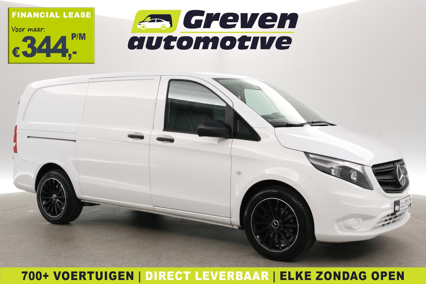 Mercedes-Benz Vito - 114 CDI Lang | Aut. | Airco | Cruise | 3 Zits | Trekh. | Carplay | Stoelverw. | 18''LMV - AutoWereld.nl