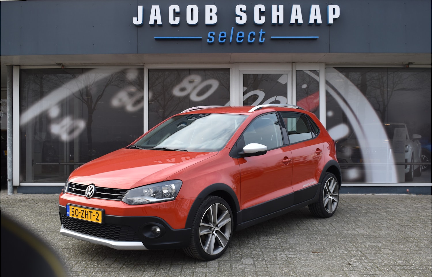 Volkswagen Polo - 1.2 TSI Cross Automaat / Cruise / Airco / 17" LM / Parkeersensoren - AutoWereld.nl