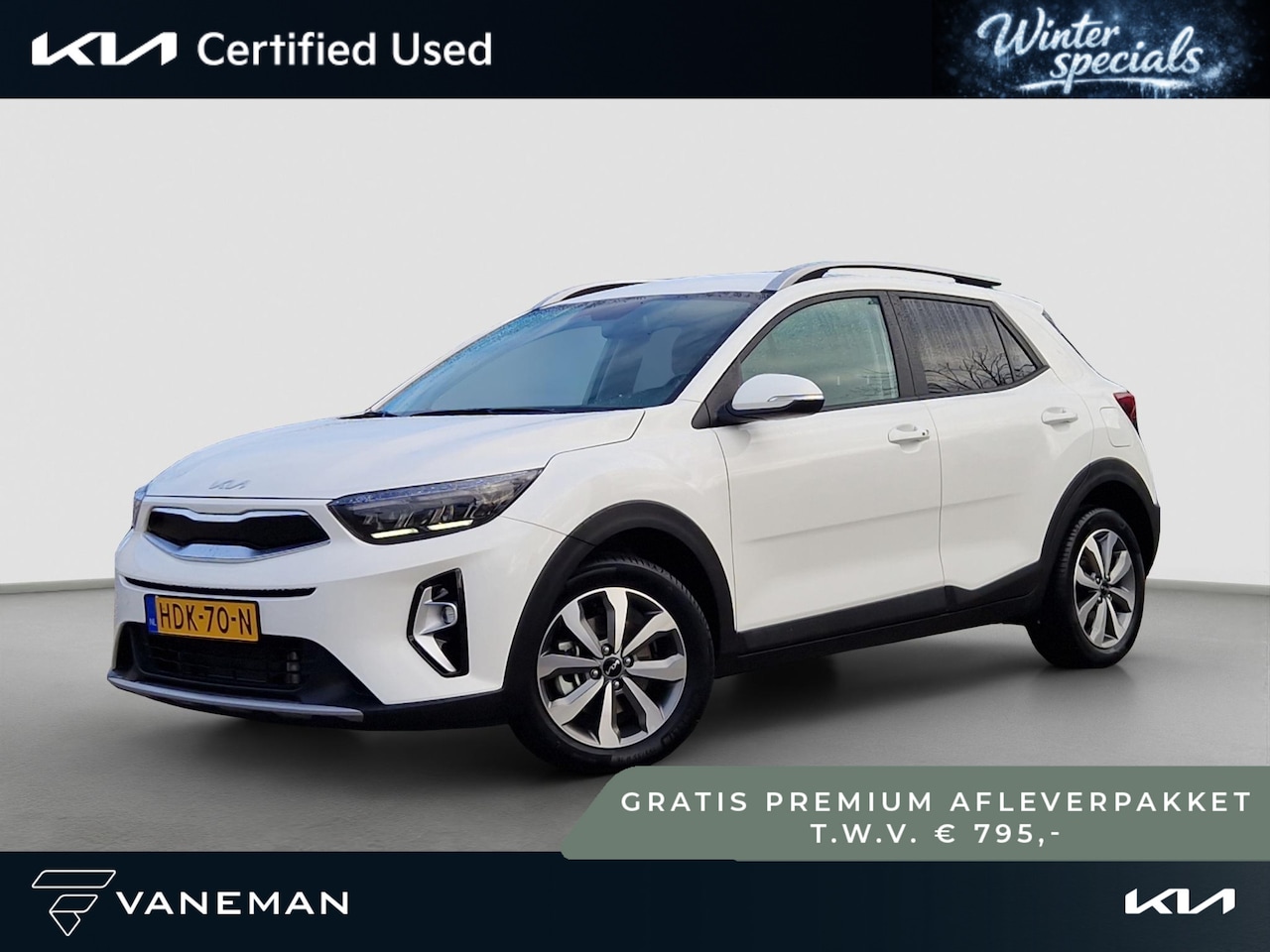 Kia Stonic - 1.0 T-GDi MHEV DynamicPlusLine | Stoelverwarming | Key-Less | Regensensor | Clima | Navi | - AutoWereld.nl