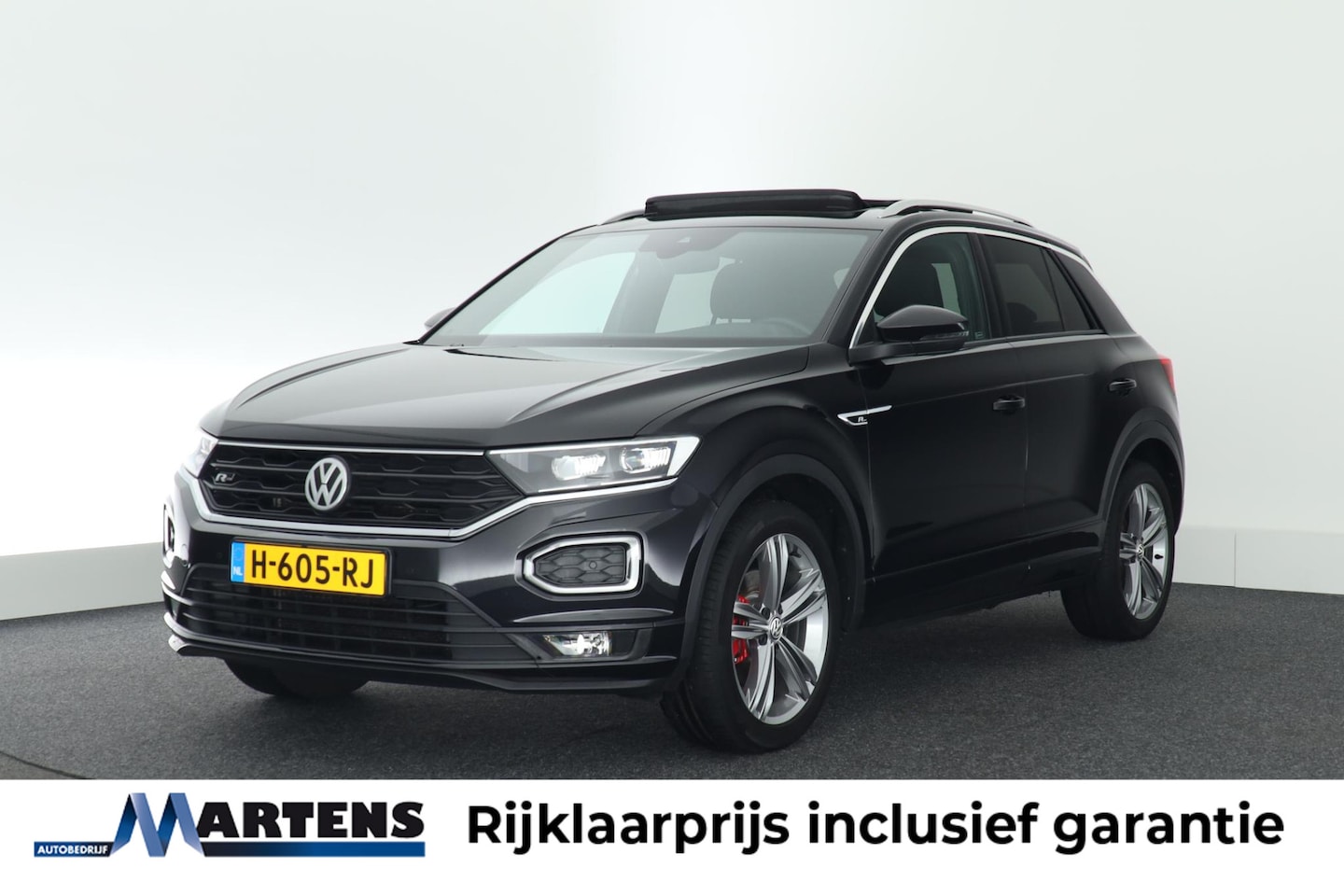 Volkswagen T-Roc - 1.5 TSI 150pk DSG R-Line Sport Trekhaak Led Virtual Cockpit Navigatie Panoramadak - AutoWereld.nl
