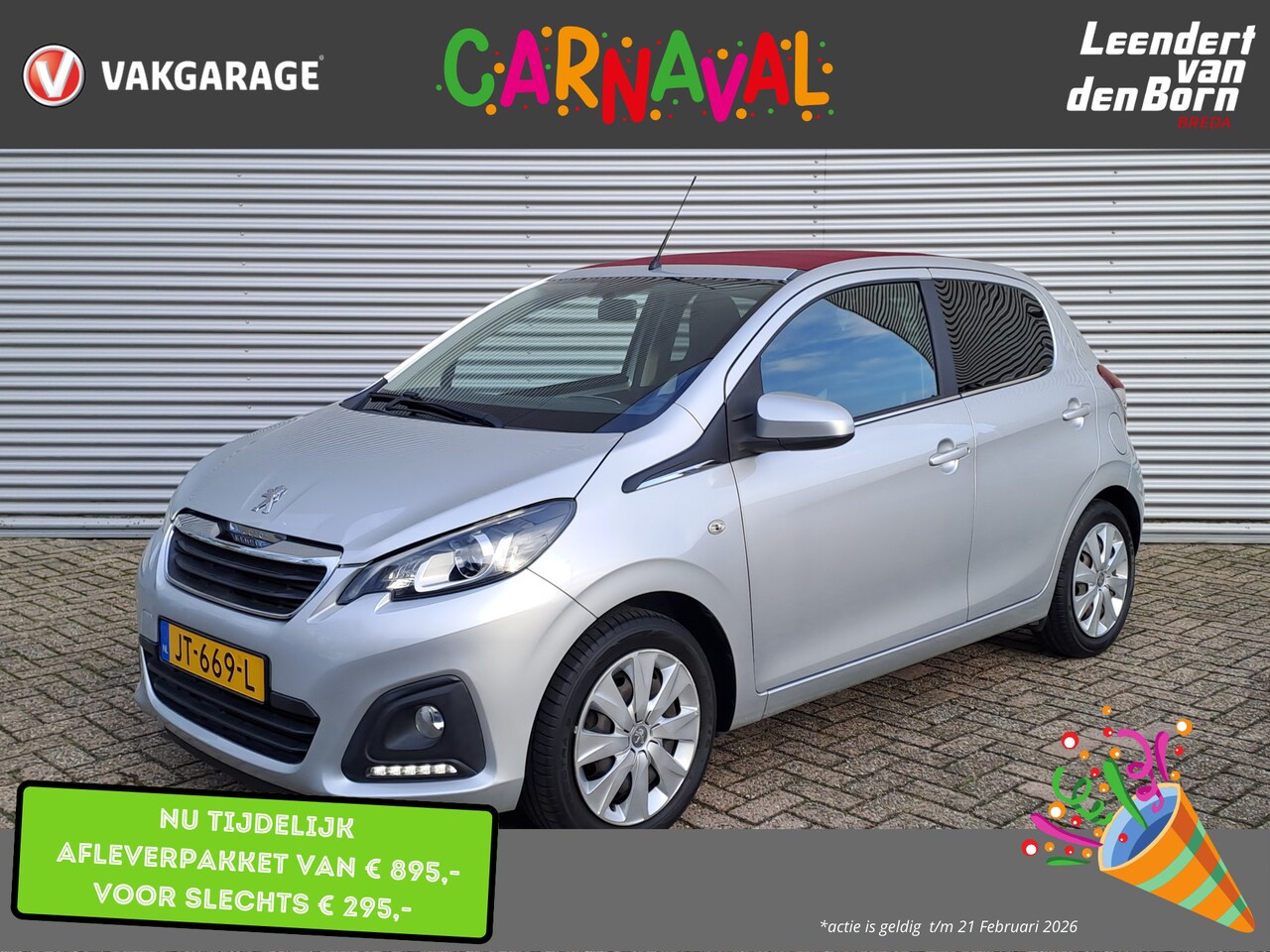 Peugeot 108 - 1.0 e-VTi Active TOP! | Elektrisch vouwdak | Airco - AutoWereld.nl