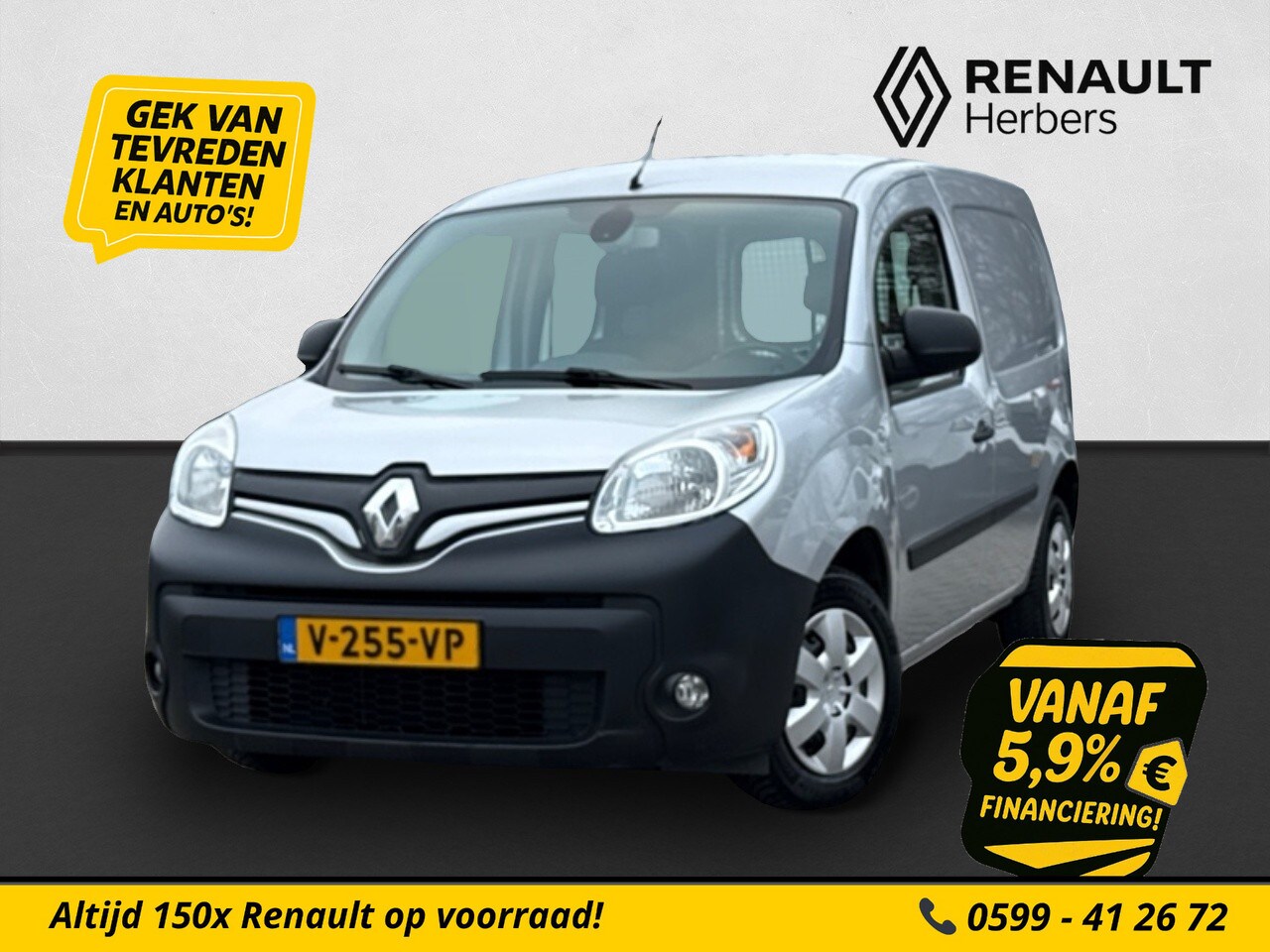 Renault Kangoo - 1.5 dCi 90 Energy Comfort AUTOMAAT / CRUISE / BLEUTOOTH - AutoWereld.nl