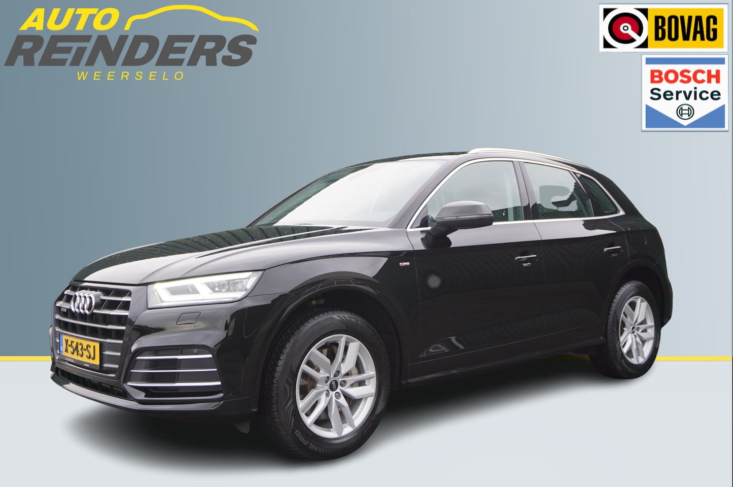 Audi Q5 - 55TFSI e Quattro S-Line + Navi/ LED/ Cruise/ Plug-in Hybid/ Sportstoelen/ Schitterend!/ Ga - AutoWereld.nl