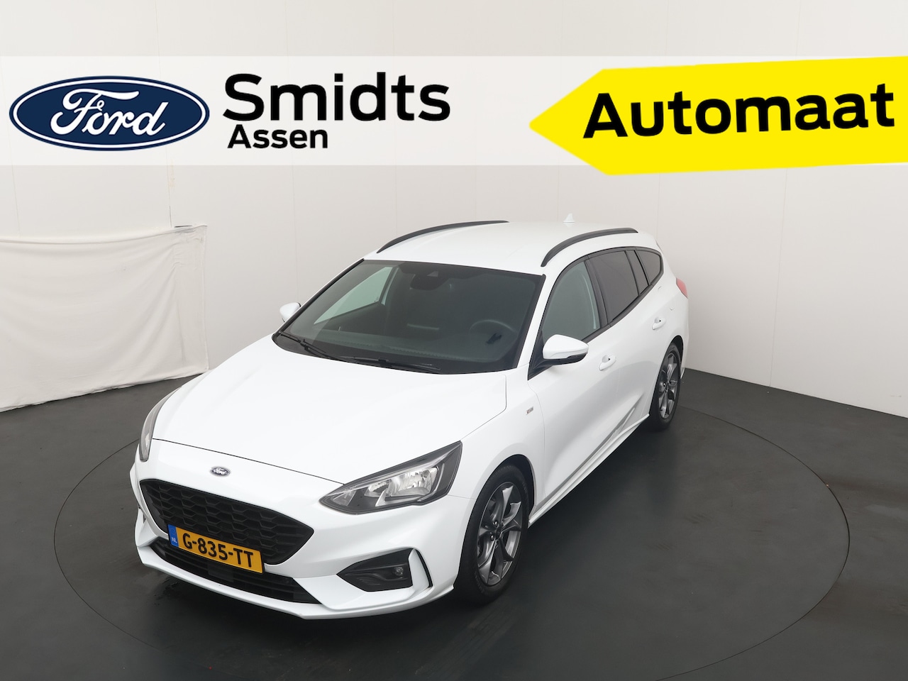 Ford Focus Wagon - EcoBoost 125 pk ST-Line | Trekhaak | Winter Pack | Camera | 4 seiz. banden | Keyless entry - AutoWereld.nl