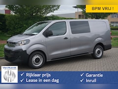 Citroën Jumpy - 2.0D 180PK EAT8 Aut L3H1 Dubbel Cabine BPM VRIJ Apple CP / Android A, Camera, Airco, 17" L