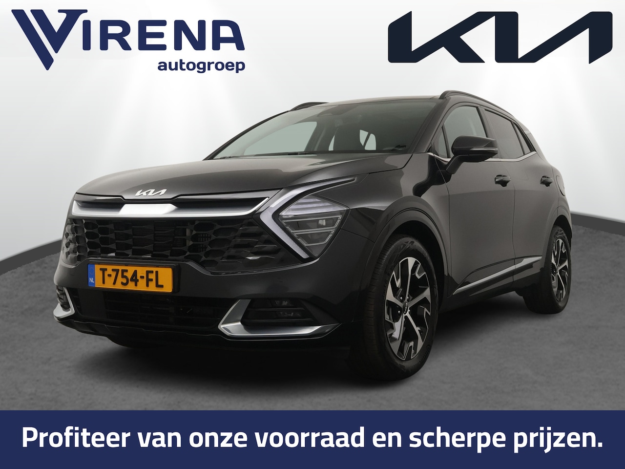 Kia Sportage - 1.6 T-GDi Hybrid DynamicPlusLine - Navigatie - Stoel/Stuurverwarming - Lichtmetalen Velgen - AutoWereld.nl