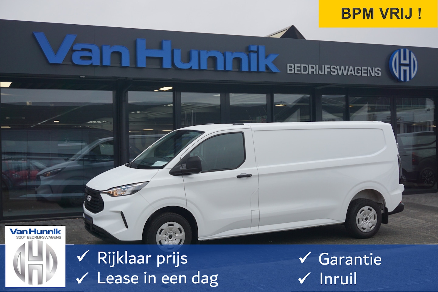 Ford Transit Custom - 300L 136PK Trend BPM VRIJ!! 12" Sync4 Apple CP/Android A, Camera!! NR. 533* - AutoWereld.nl