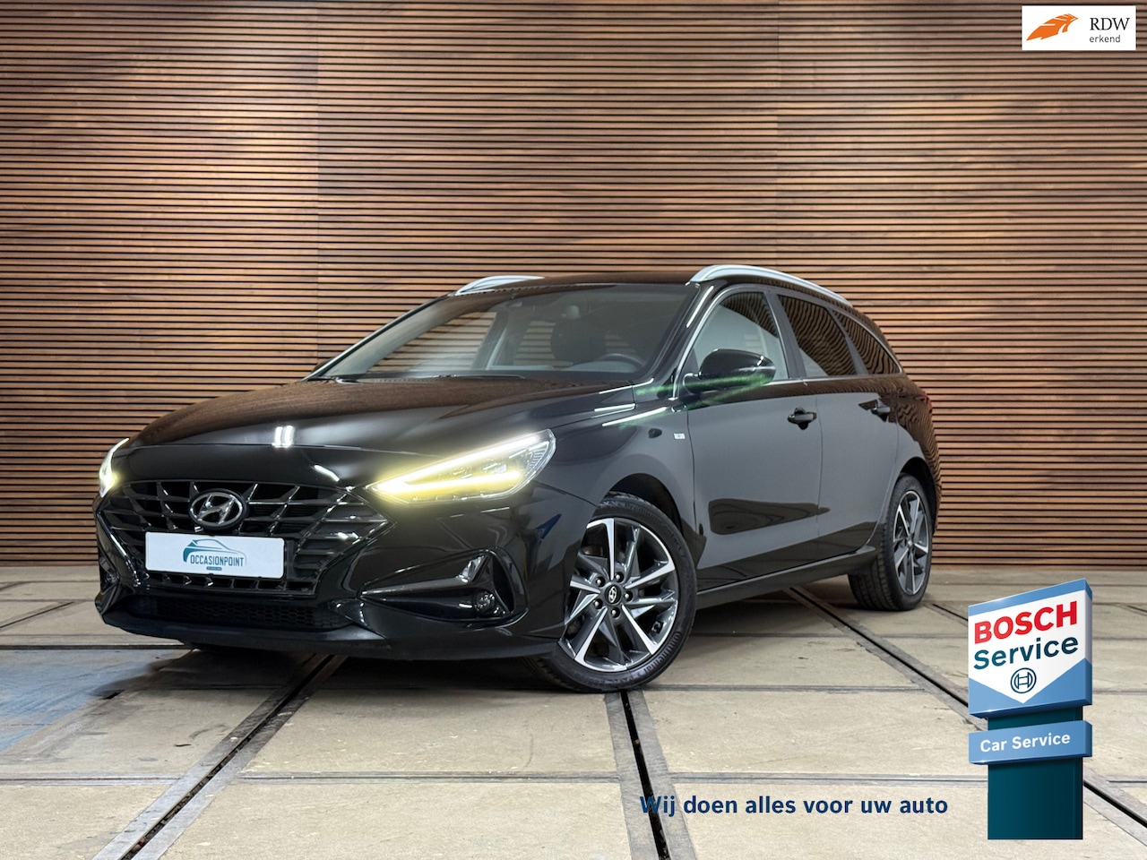 Hyundai i30 Wagon - 1.0 T-GDi MHEV Premium | Camera | CarPlay | Cruise | LED | Winter pakket | DAB+ | Rijassis - AutoWereld.nl