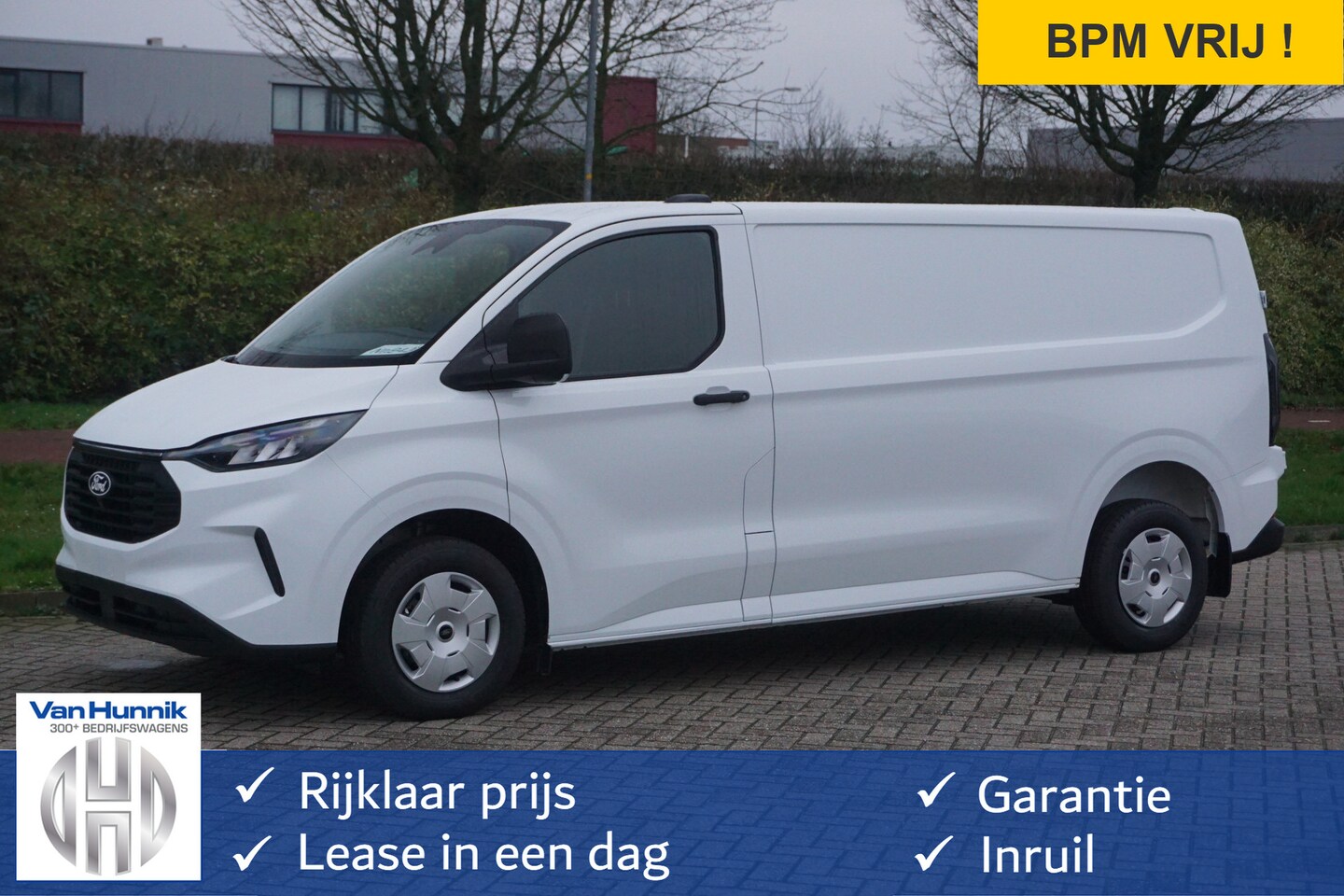 Ford Transit Custom - 300L 136PK Trend BPM VRIJ!! 12" Scherm, Navi, Camera, Adap Cruise!! NR. GW01* - AutoWereld.nl
