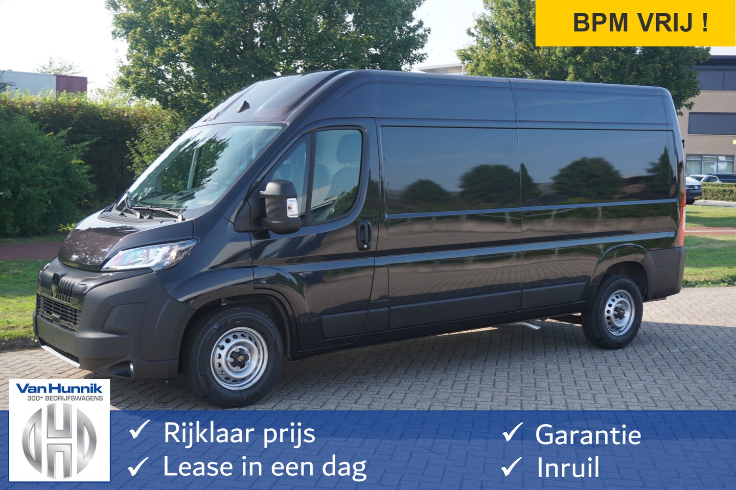 Peugeot Boxer - 35+ Heavy 2.2HDI 180PK EAT8 Automaat L3H2 BPM VRIJ!! 10" Navi, Clima, Cam, 270º Deur!! NR. - AutoWereld.nl