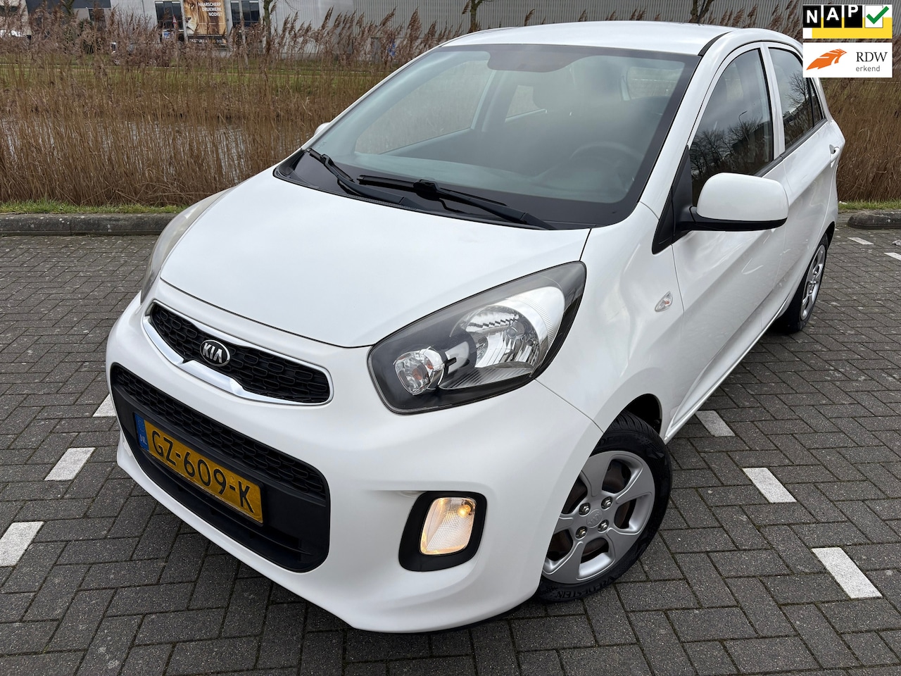 Kia Picanto - 1.0 CVVT ComfortLine*APK*NAP*AIRCO*NAVI*BLTouch* - AutoWereld.nl